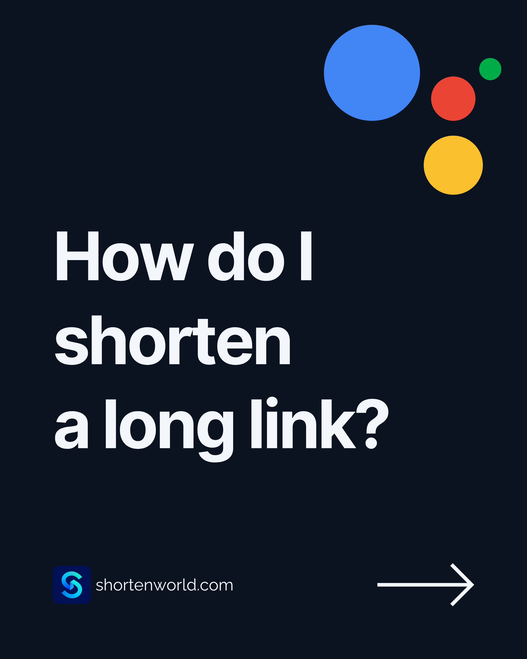 How do I shorten a long link