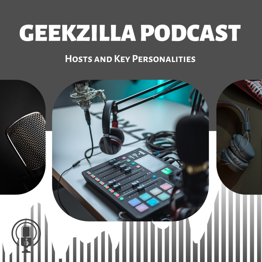 Hosts and Key Personalities of Geekzilla Podcast 2