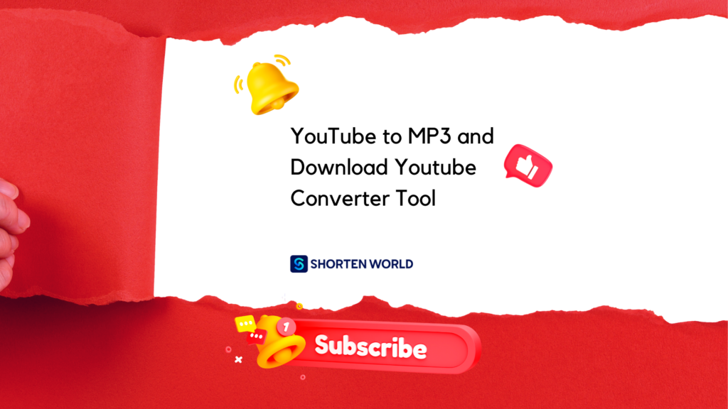 YouTube to MP3 and Download Youtube Converter Tool