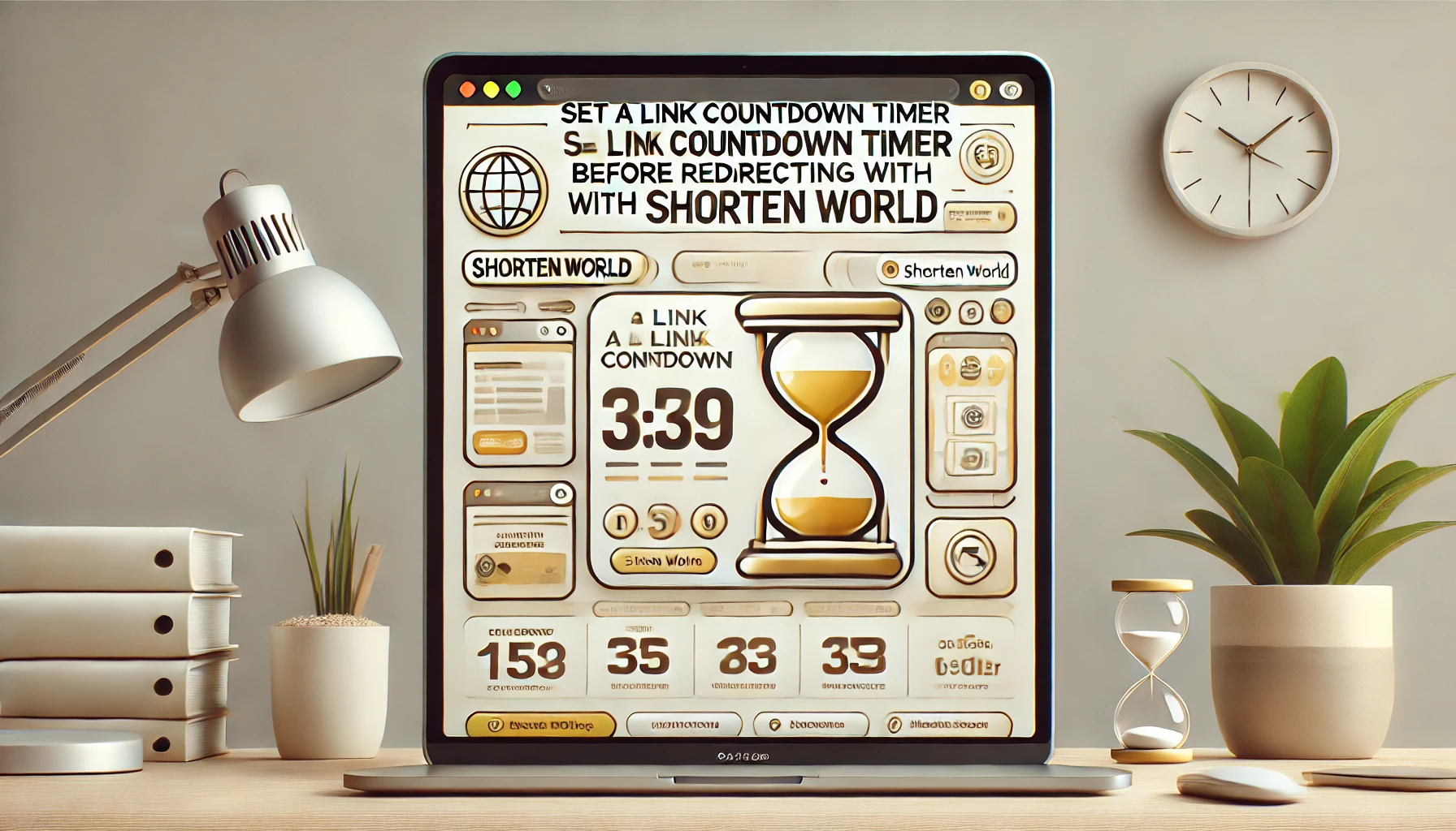 How Can I Set a Link Countdown Timer Before Redirecting to the Destination Website?