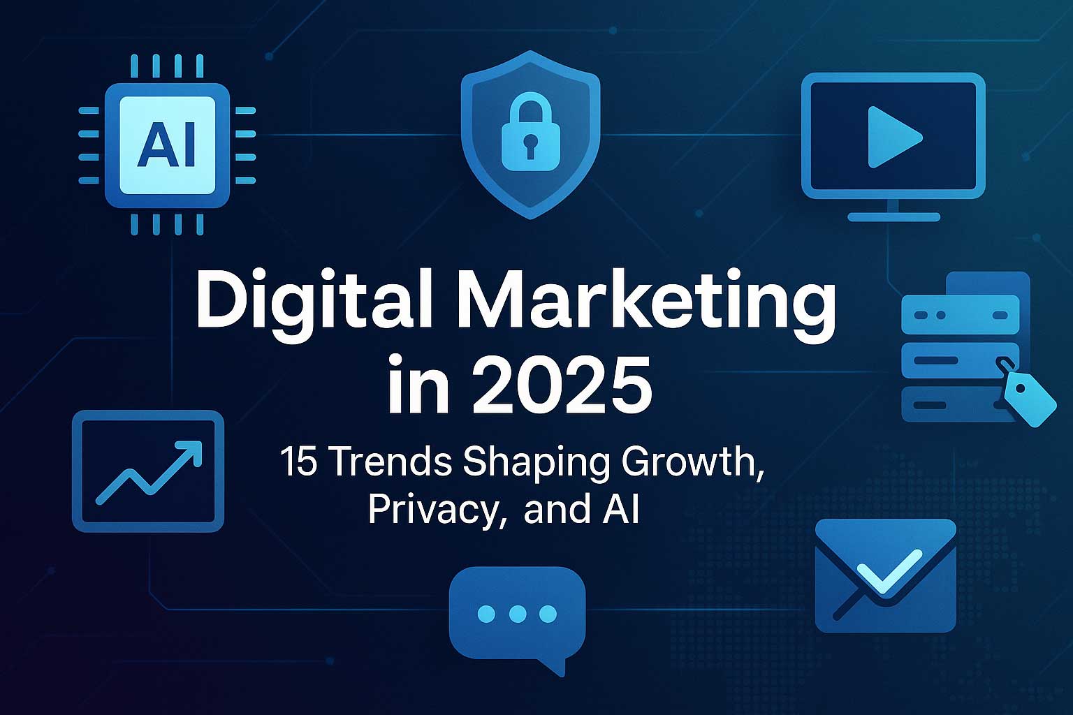 Digital Marketing in 2025: 15 Trends Shaping Growth, Privacy, and AI